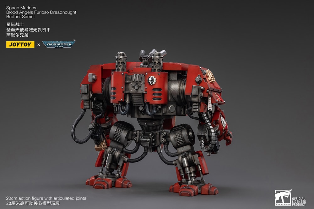 Blood Angels Furioso Dreadnought Brother Samel- Prototype Shown