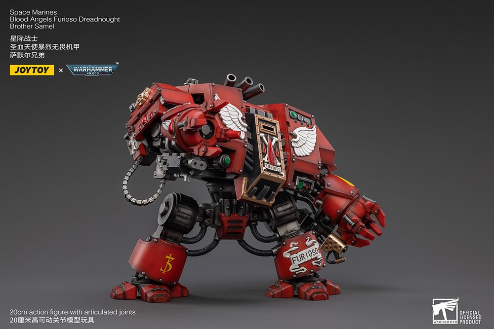 Blood Angels Furioso Dreadnought Brother Samel