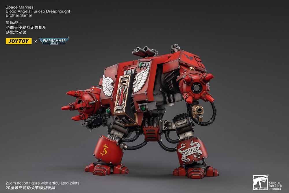 Blood Angels Furioso Dreadnought Brother Samel