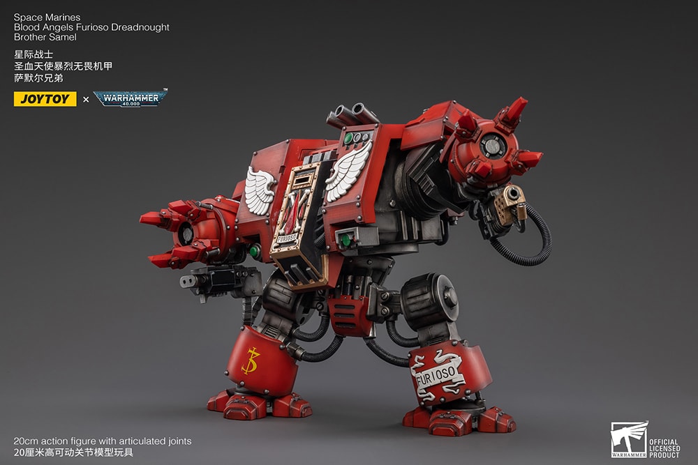 Blood Angels Furioso Dreadnought Brother Samel