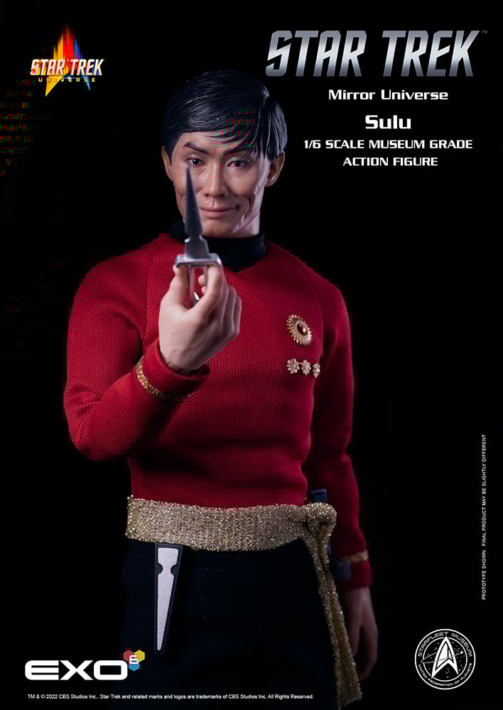 Mirror Universe Sulu (Prototype Shown) View 2