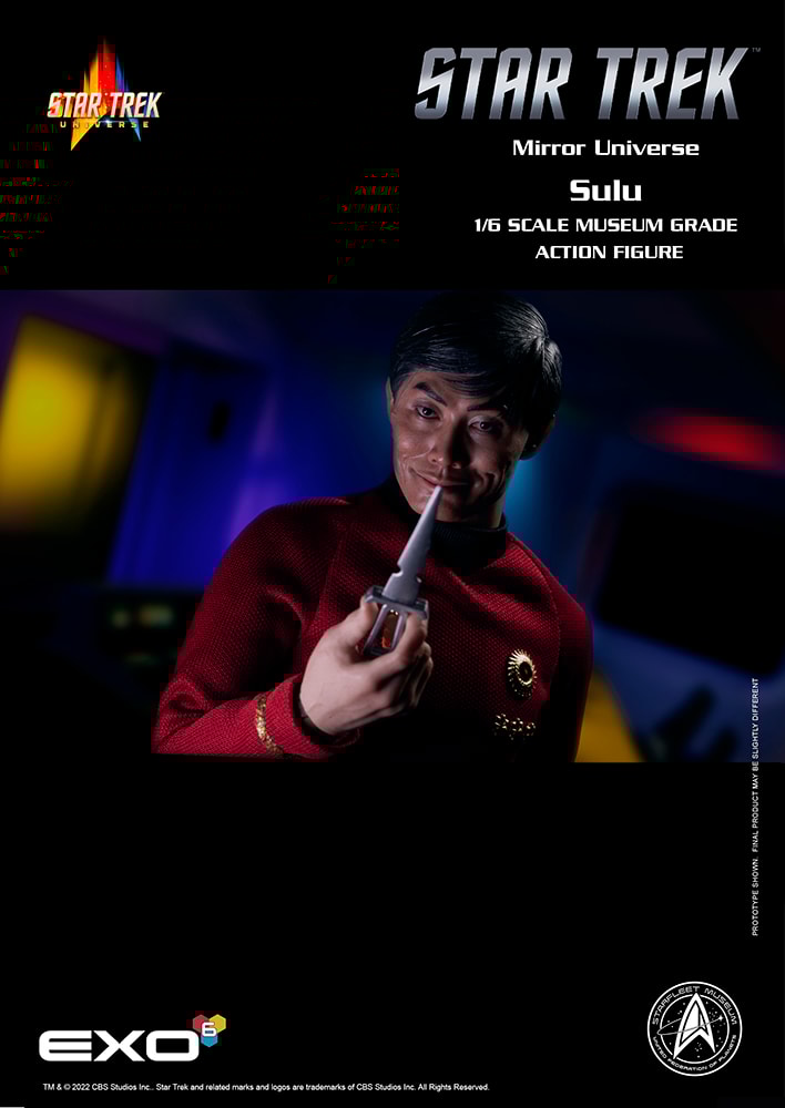 Mirror Universe Sulu (Prototype Shown) View 3