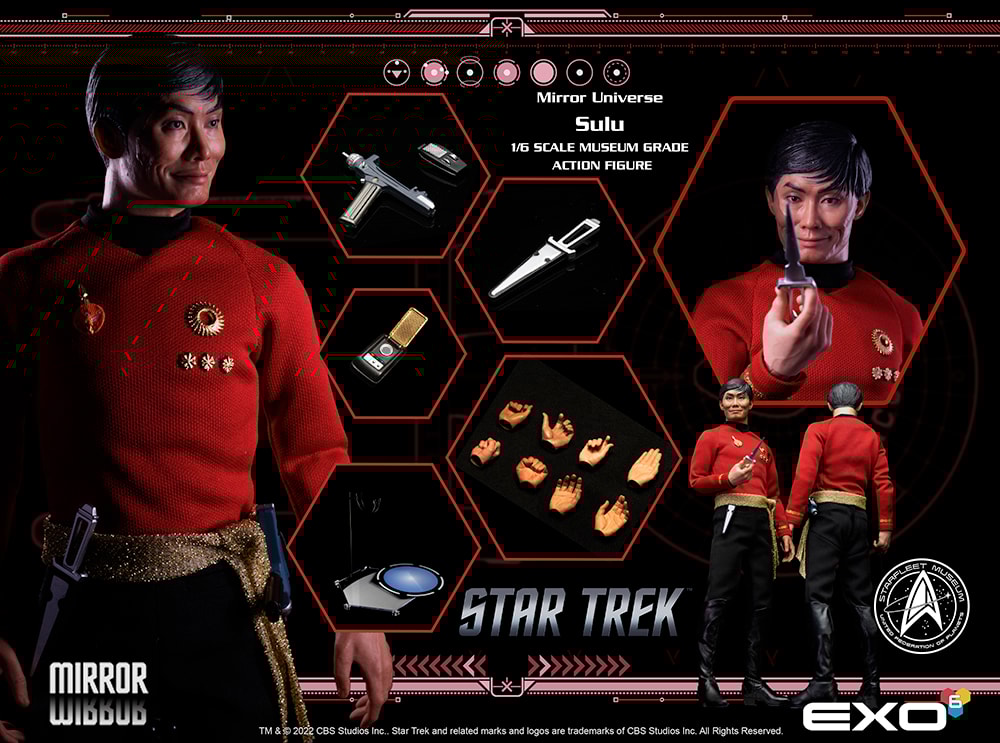 Mirror Universe Sulu (Prototype Shown) View 10