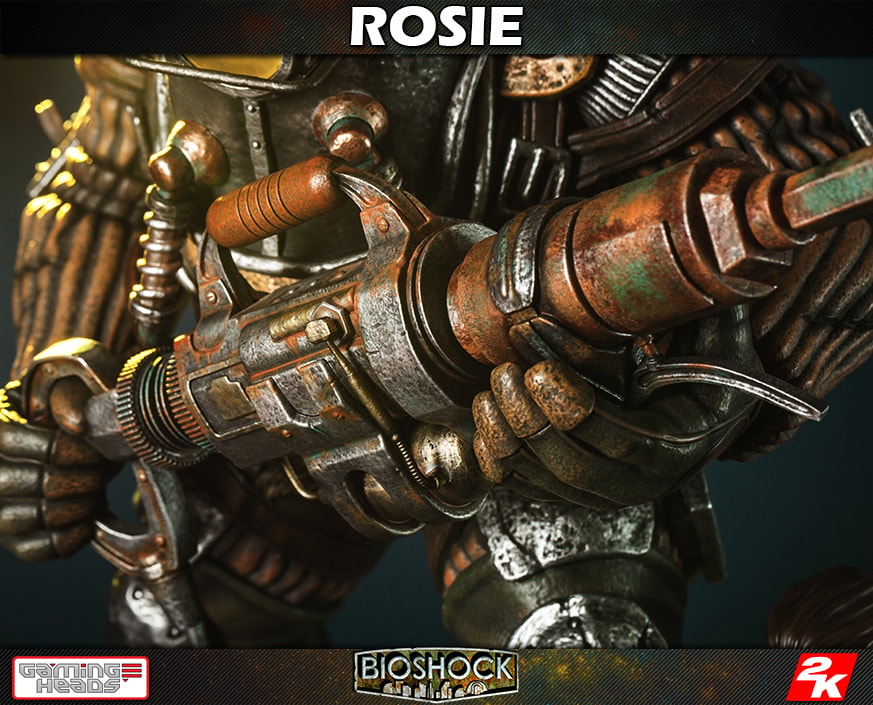 BioShock Big Daddy - Rosie Statues  Collector Edition (Prototype Shown) View 10