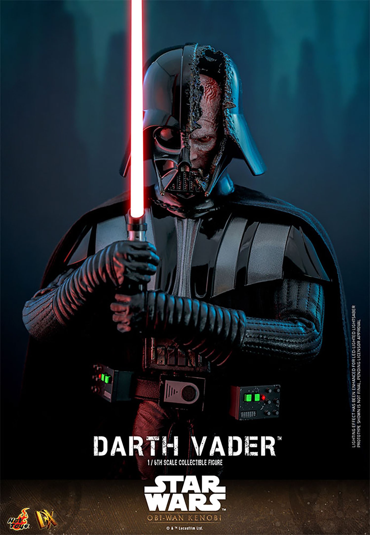 Darth vader prototype shop figure