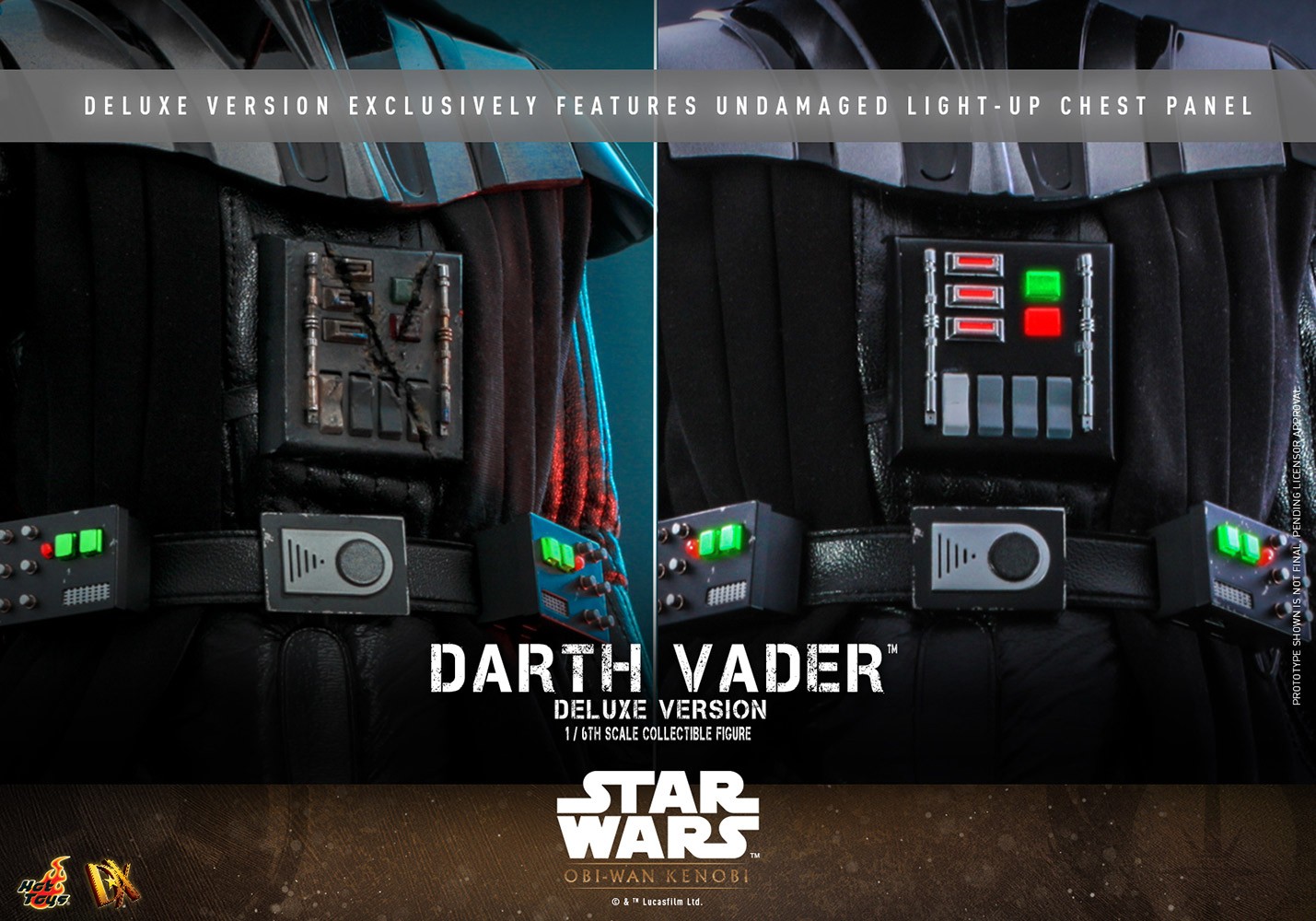 Darth Vader (Deluxe Version) (Special Edition) Exclusive Edition (Prototype Shown) View 3