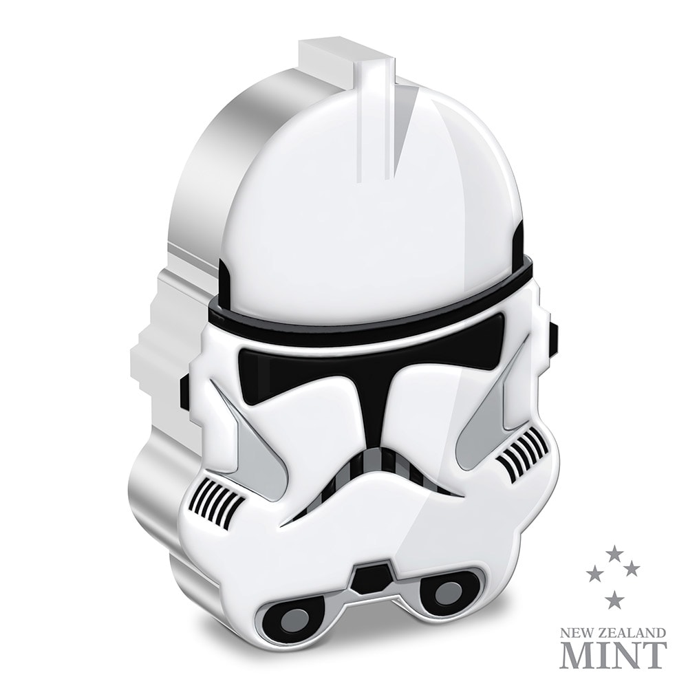 Clone Trooper Phase II 1oz Silver Coin- Prototype Shown