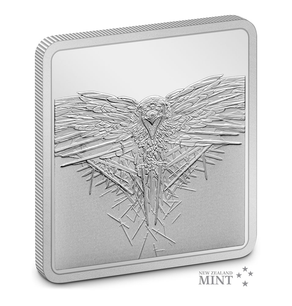 Three Eyed Raven 1oz Silver Medallion- Prototype Shown