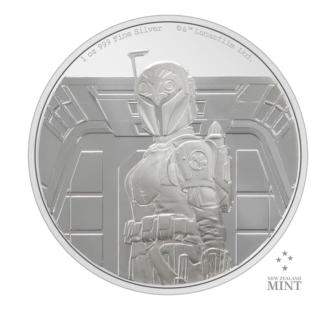 Bo-Katan Kryze 1oz Silver Coin- Prototype Shown