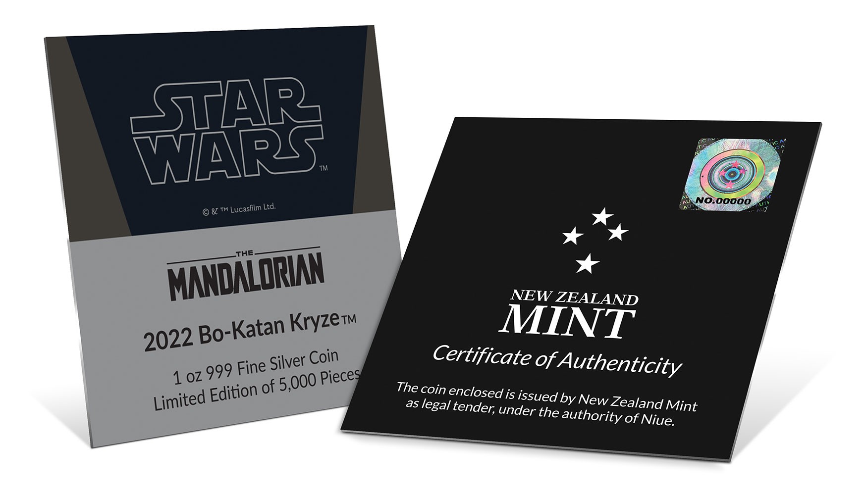 Bo-Katan Kryze 1oz Silver Coin- Prototype Shown