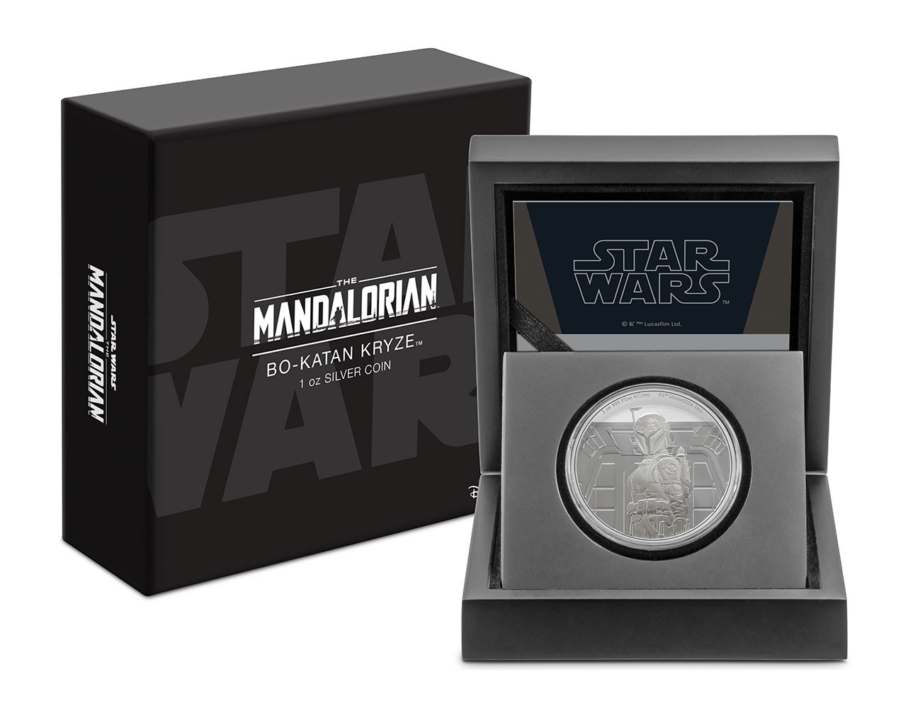 Bo-Katan Kryze 1oz Silver Coin
