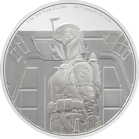 Bo-Katan Kryze 1oz Silver Coin