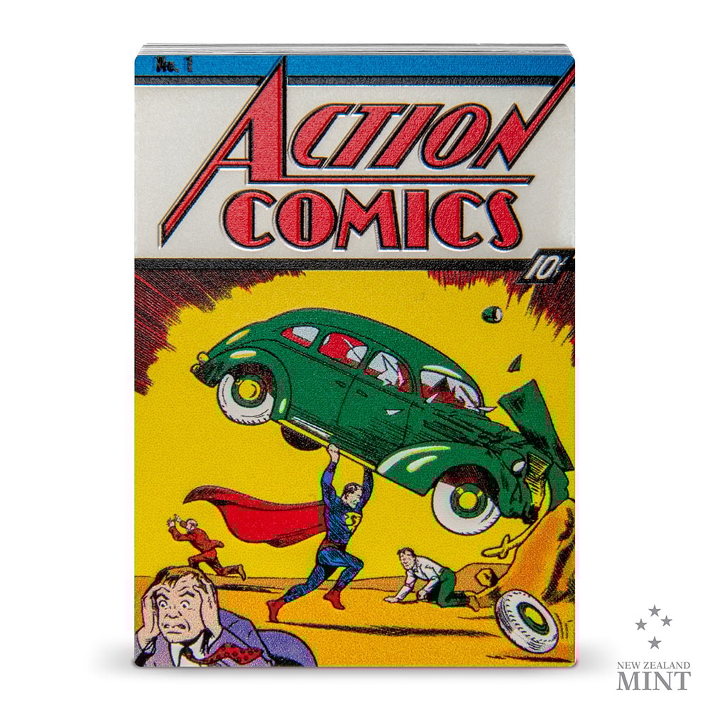 Action Comics #1 1oz Silver Coin- Prototype Shown