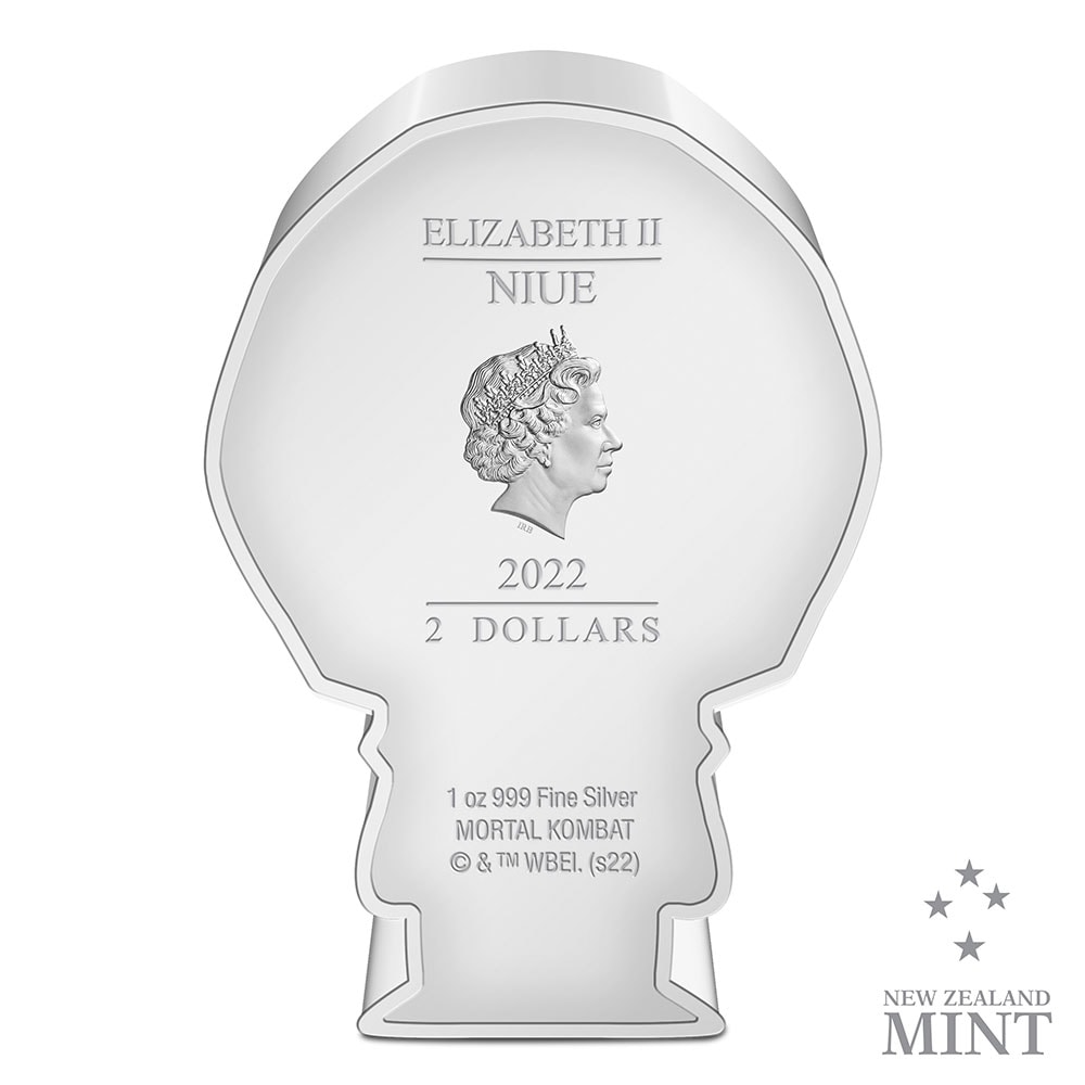 Sub-Zero 1oz Silver Coin (Prototype Shown) View 3
