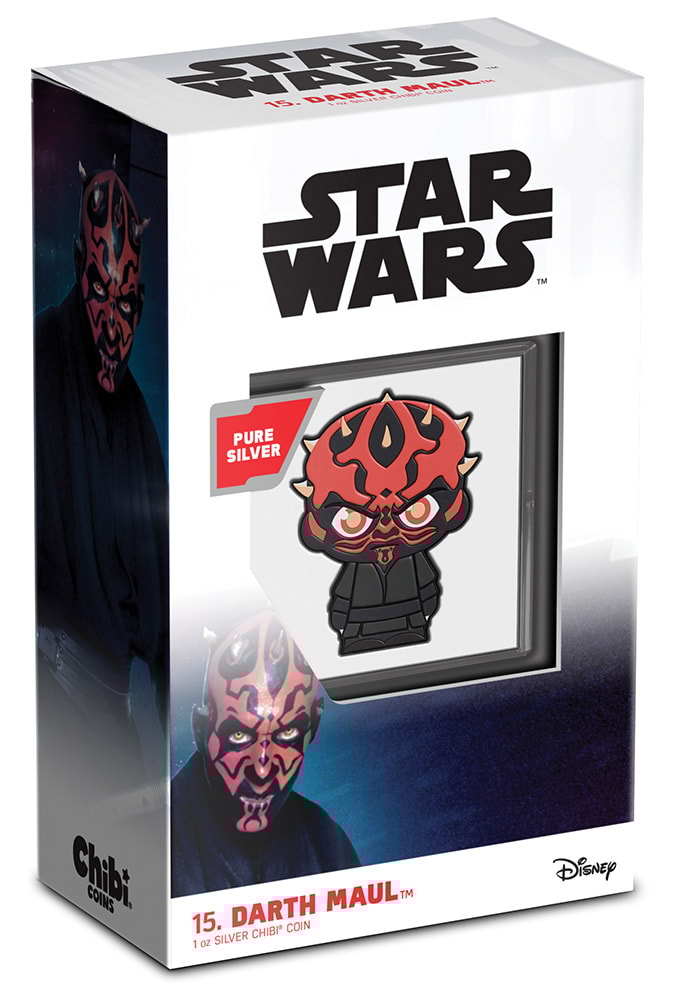 Darth Maul 1oz Silver Coin- Prototype Shown