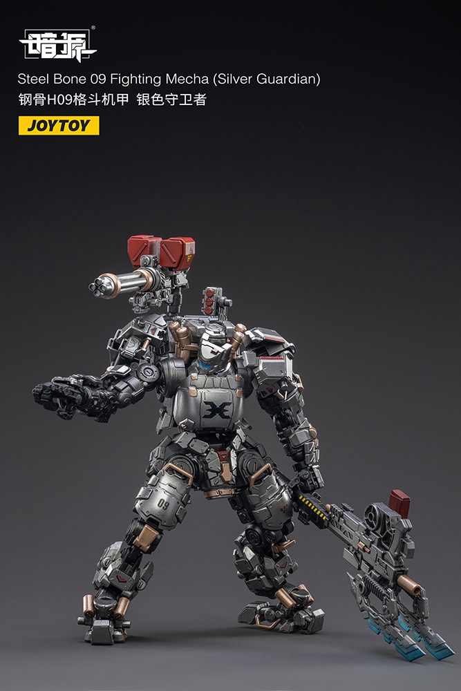Steel Bone 09 Fighting Mecha (Silver Guardian)