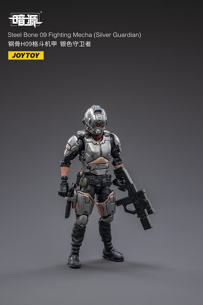 Steel Bone 09 Fighting Mecha (Silver Guardian)