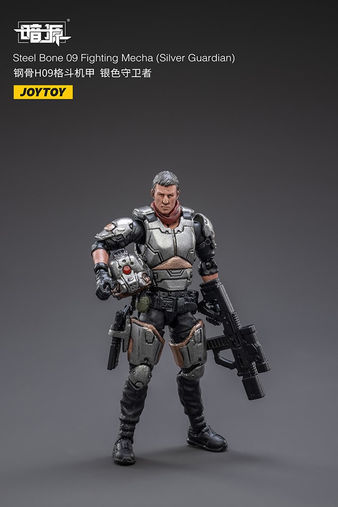 Steel Bone 09 Fighting Mecha (Silver Guardian)