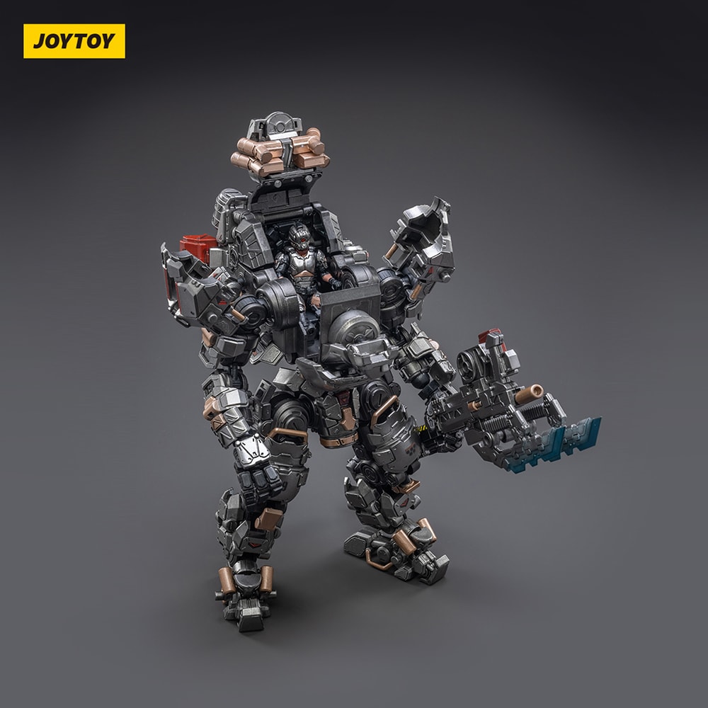 Steel Bone 09 Fighting Mecha (Silver Guardian)