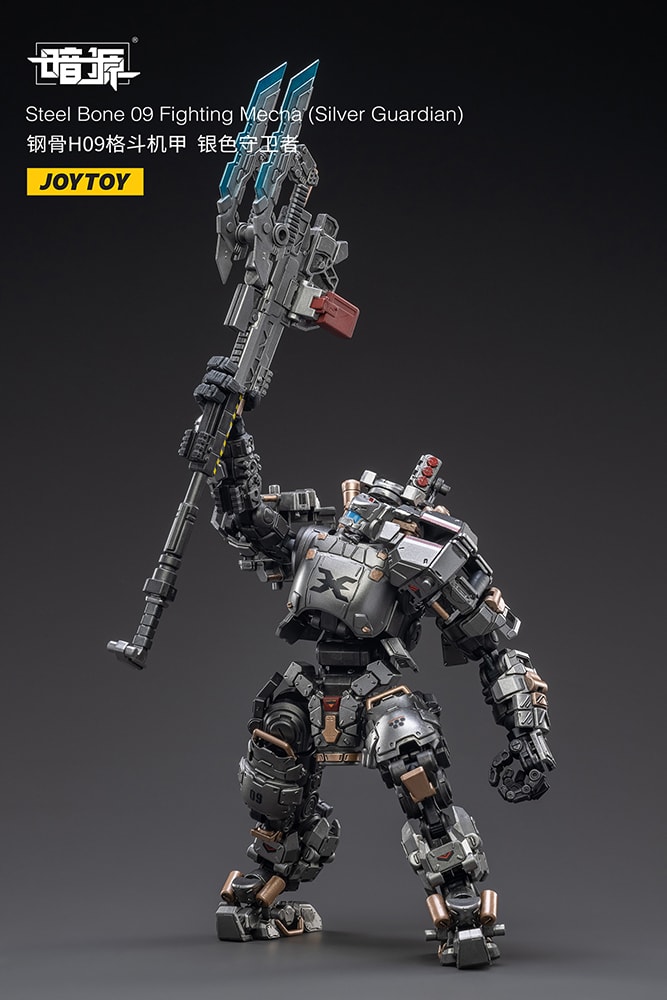 Steel Bone 09 Fighting Mecha (Silver Guardian)- Prototype Shown