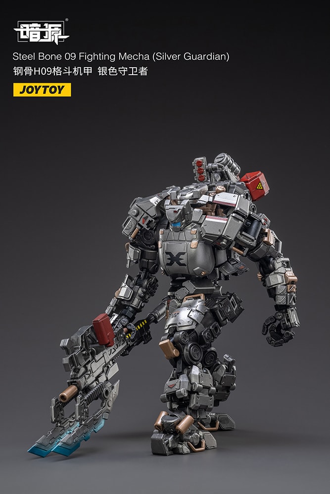 Steel Bone 09 Fighting Mecha (Silver Guardian)- Prototype Shown