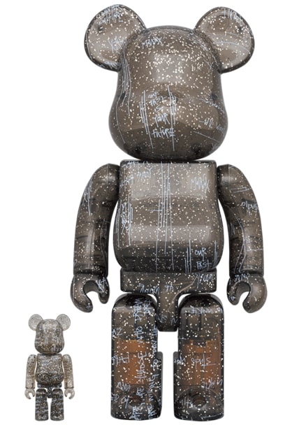 Gấu tô màu Bearbrick 23cm