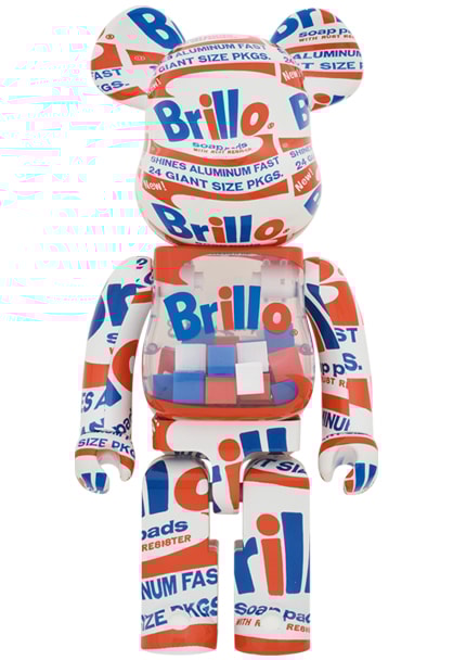 Be@rbrick Andy Warhol "Brillo" 2022 1000%- Prototype Shown