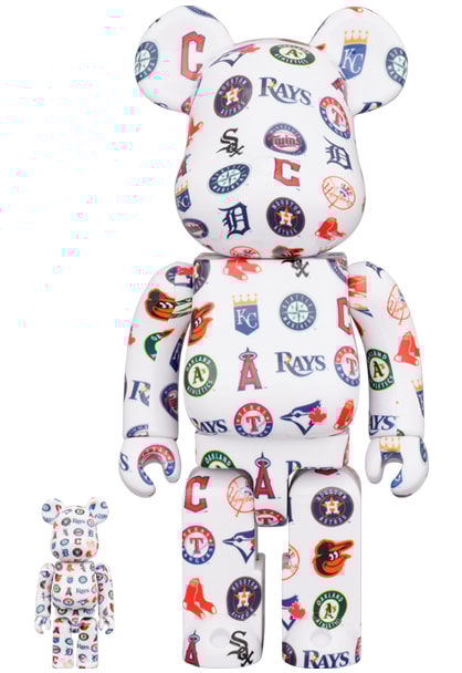 Be@rbrick MLB American League 100% and 400% set- Prototype Shown