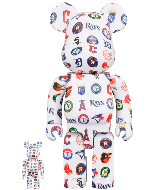 Be@rbrick MLB American League 100% and 400% set- Prototype Shown