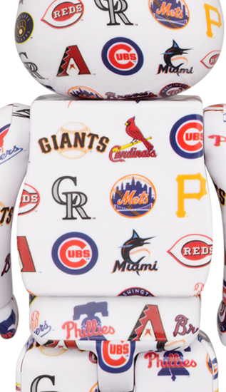 Be@rbrick MLB National League 100% and 400% Set by Medicom