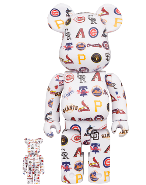 Be@rbrick MLB National League 100% and 400% set- Prototype Shown