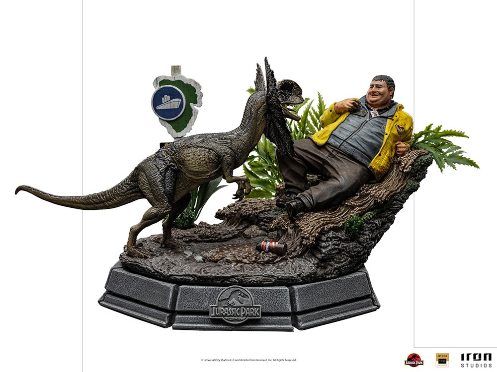 Dennis Nedry meets the Dilophosaurus- Prototype Shown