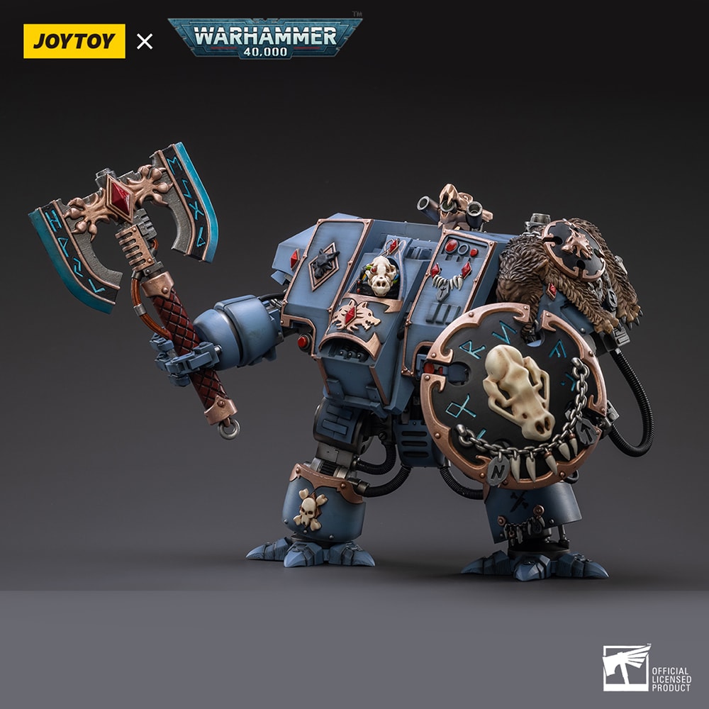 Space Wolves Venerable Dreadnought Brother Hvor (Prototype Shown) View 7