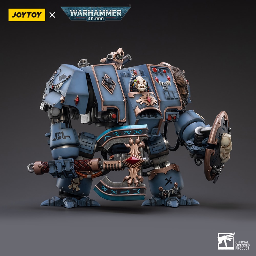Space Wolves Venerable Dreadnought Brother Hvor (Prototype Shown) View 6