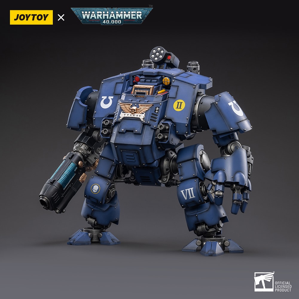 Ultramarines Redemptor Dreadnought Brother Tyleas (Prototype Shown) View 1
