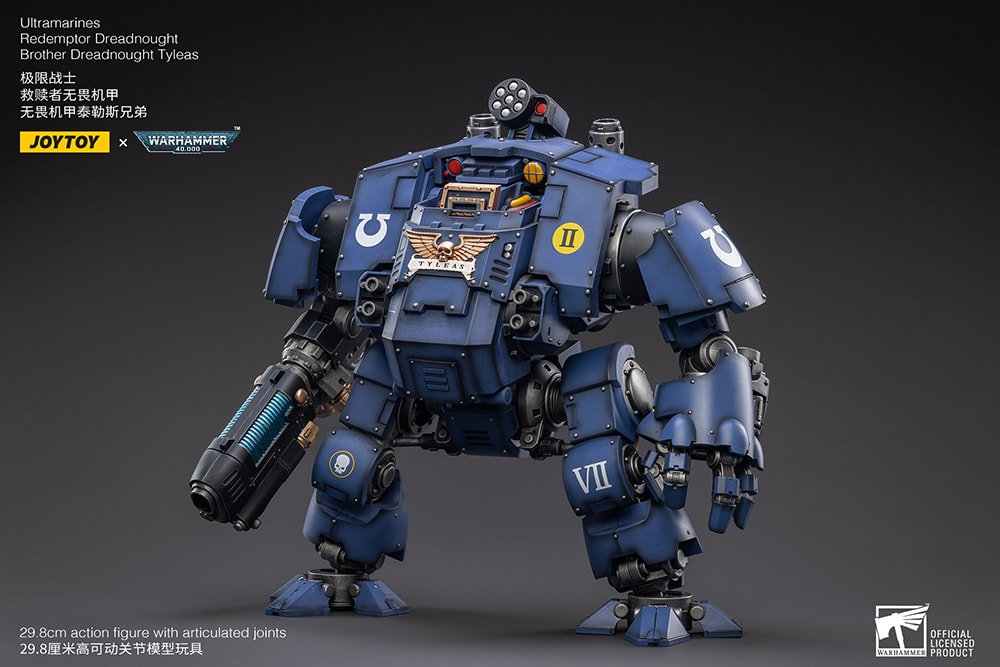 Ultramarines Redemptor Dreadnought Brother Tyleas (Prototype Shown) View 13