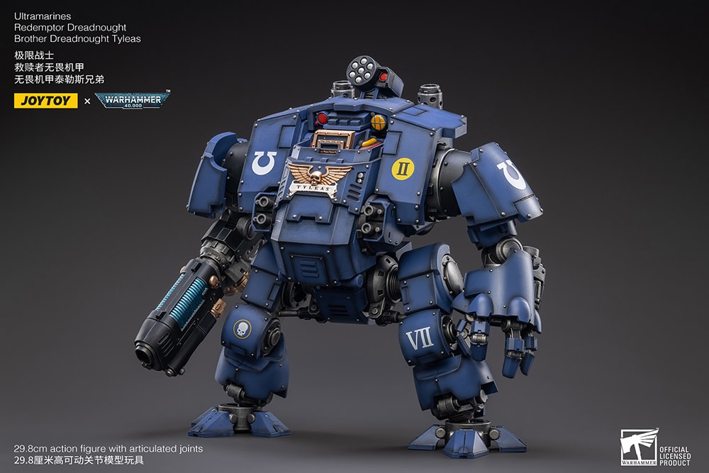 Ultramarines Redemptor Dreadnought Brother Tyleas (Prototype Shown) View 13