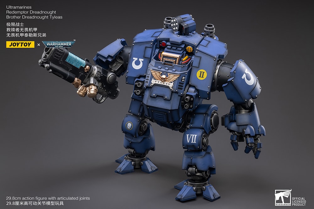 Ultramarines Redemptor Dreadnought Brother Tyleas (Prototype Shown) View 14