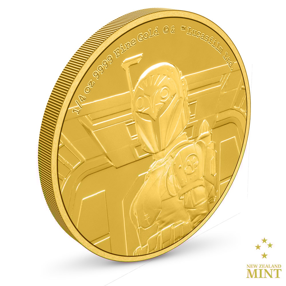 Bo-Katan Kryze ¼oz Gold Coin- Prototype Shown