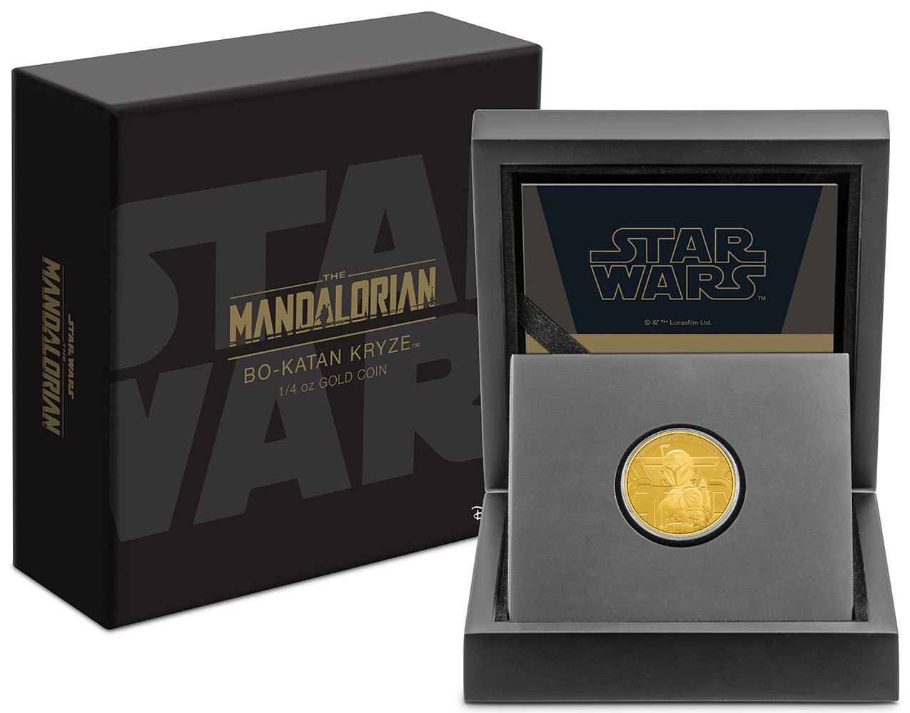 Bo-Katan Kryze ¼oz Gold Coin