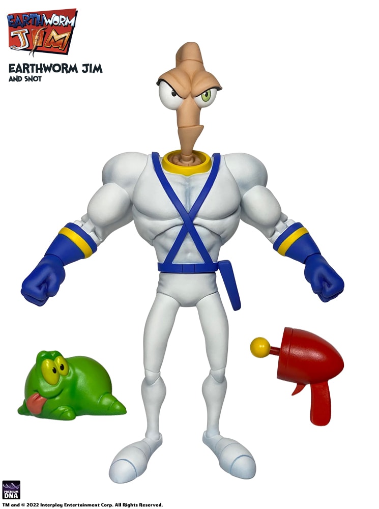 Earthworm Jim & Snott- Prototype Shown