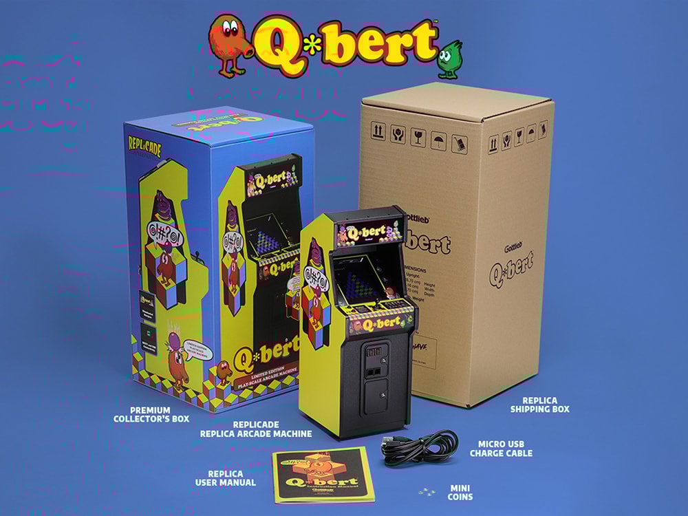 Q*Bert x RepliCade- Prototype Shown