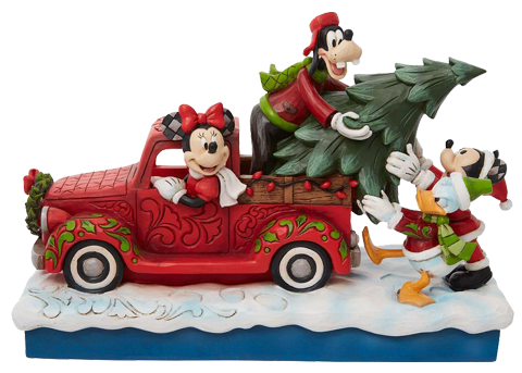 Red Truck with Mickey and Friends
