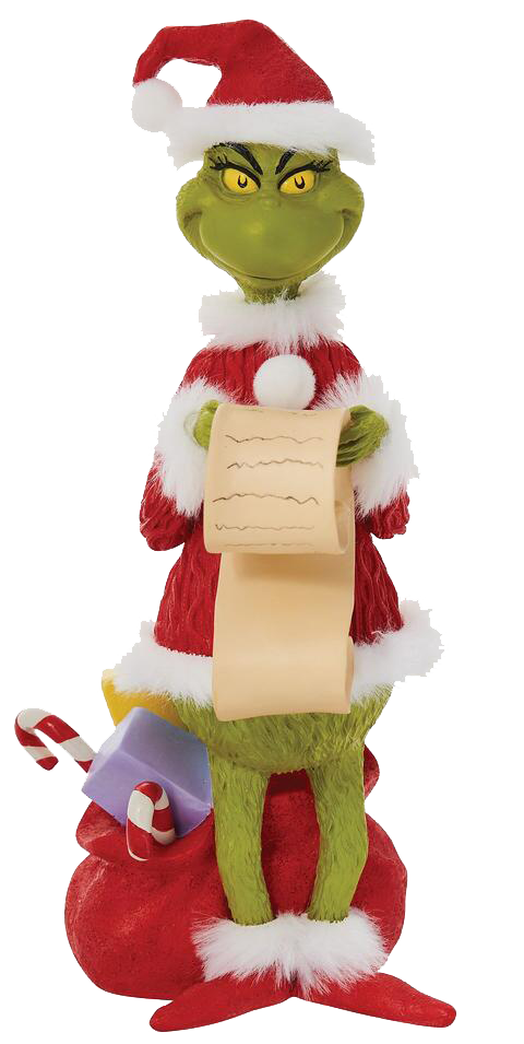 Grinch Checking His List