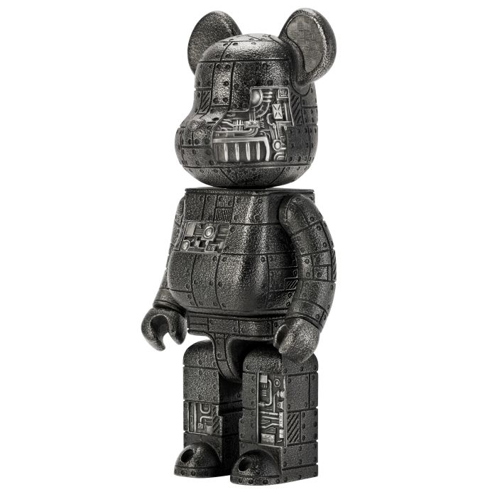Be@rbrick Royal Selangor Steampunk Coal Black 400％ by Royal