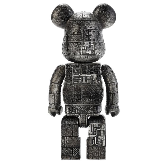 Be@rbrick Royal Selangor Steampunk Coal Black 400％