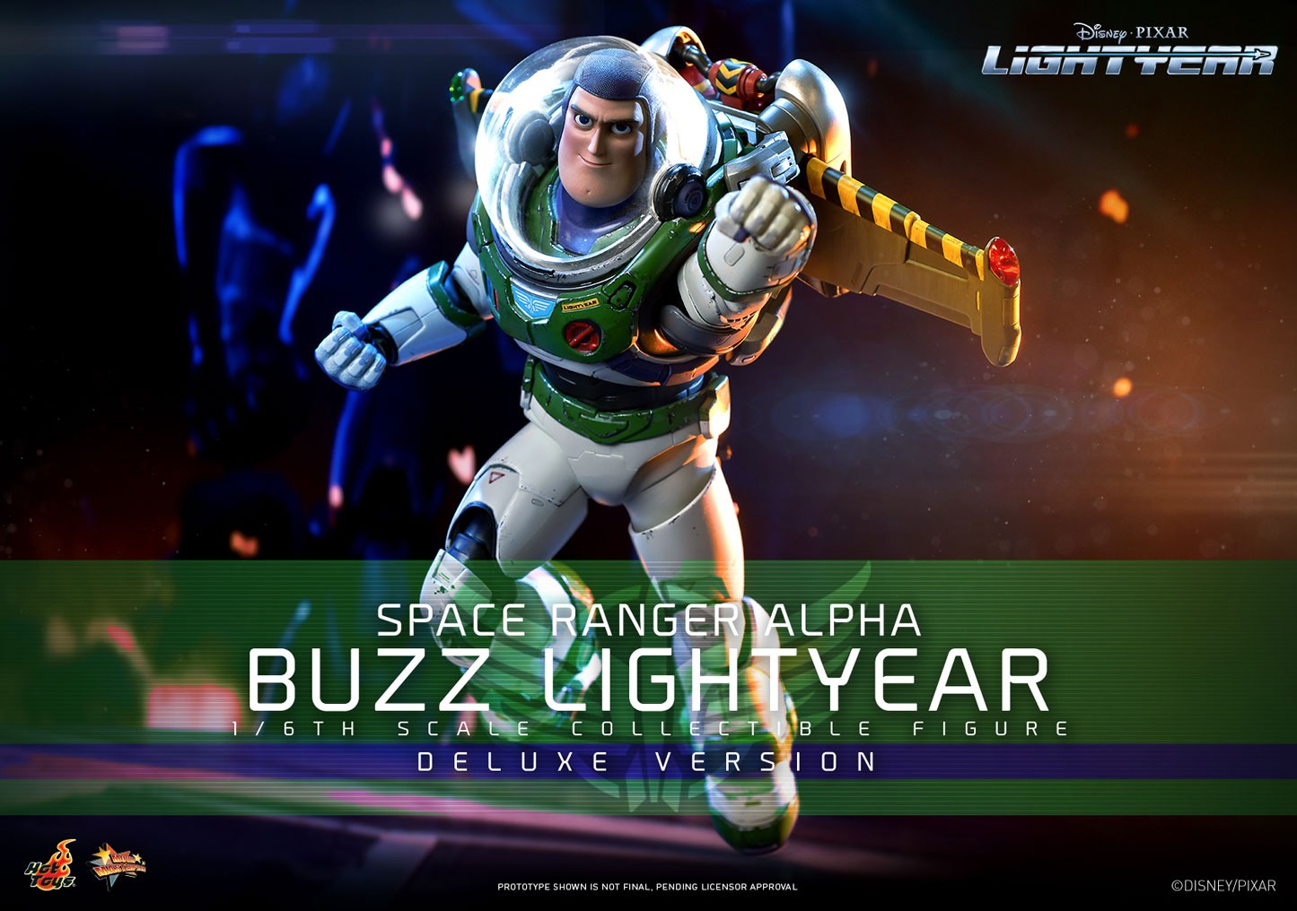 Space Ranger Alpha Buzz Lightyear (Deluxe Version)- Prototype Shown
