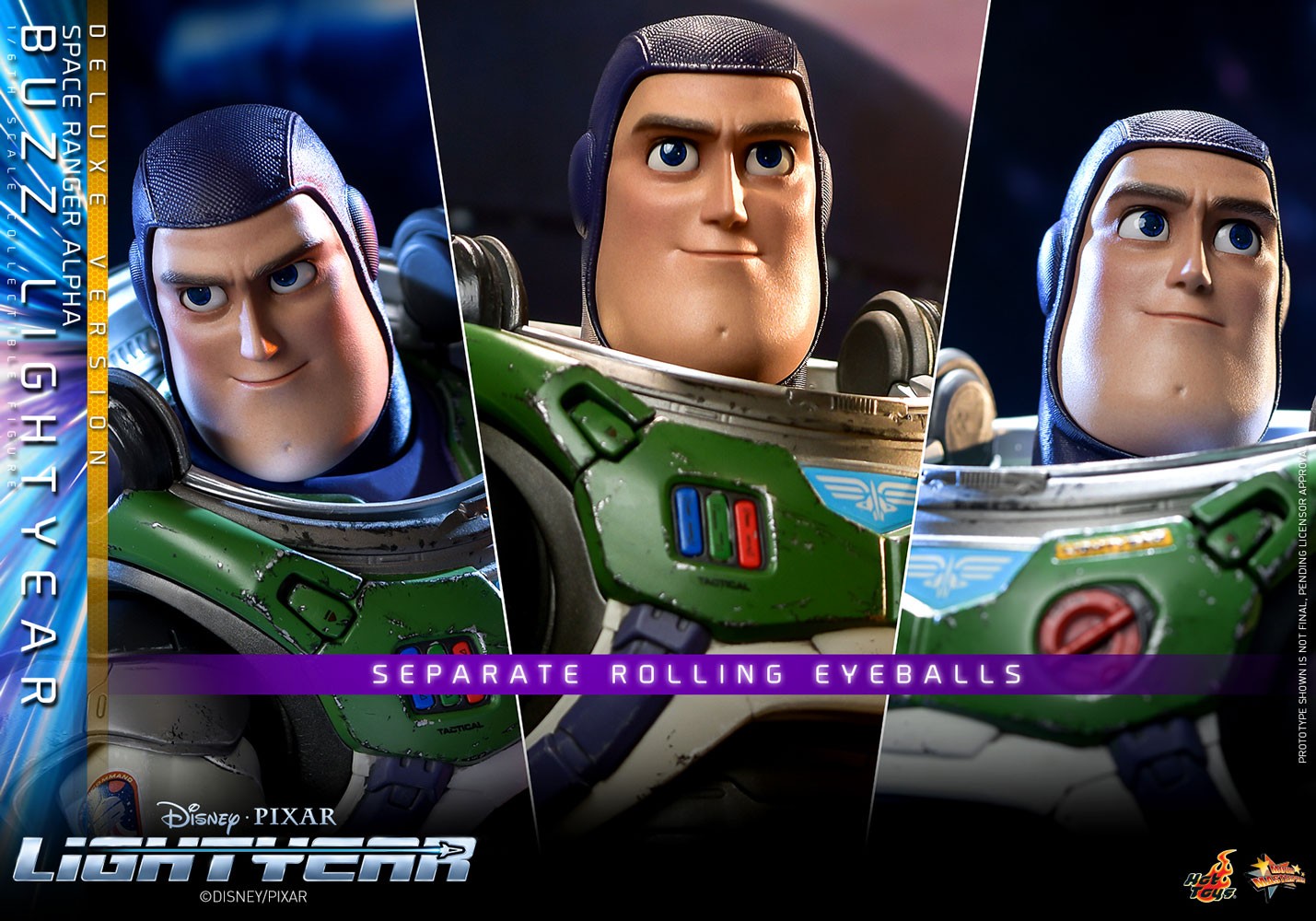 Space Ranger Alpha Buzz Lightyear (Deluxe Version)- Prototype Shown