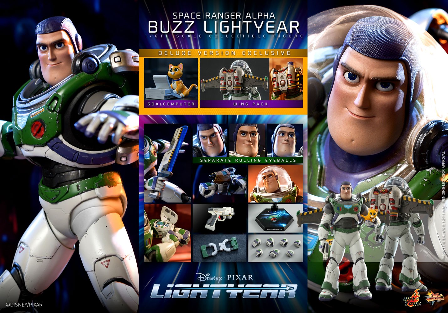 Space Ranger Alpha Buzz Lightyear (Deluxe Version)