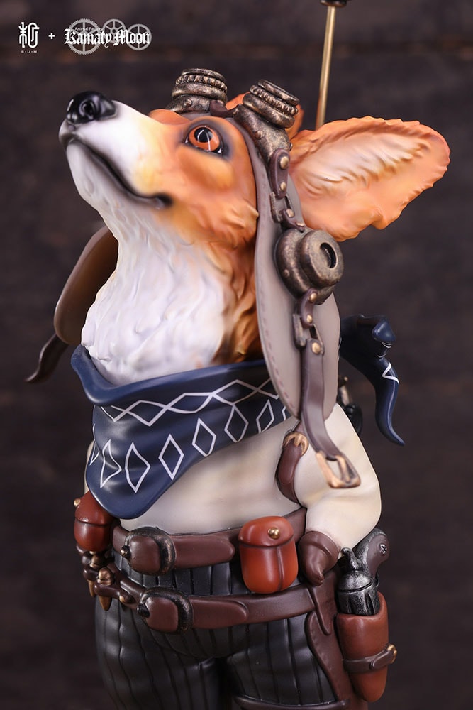 Flying Western Corgi